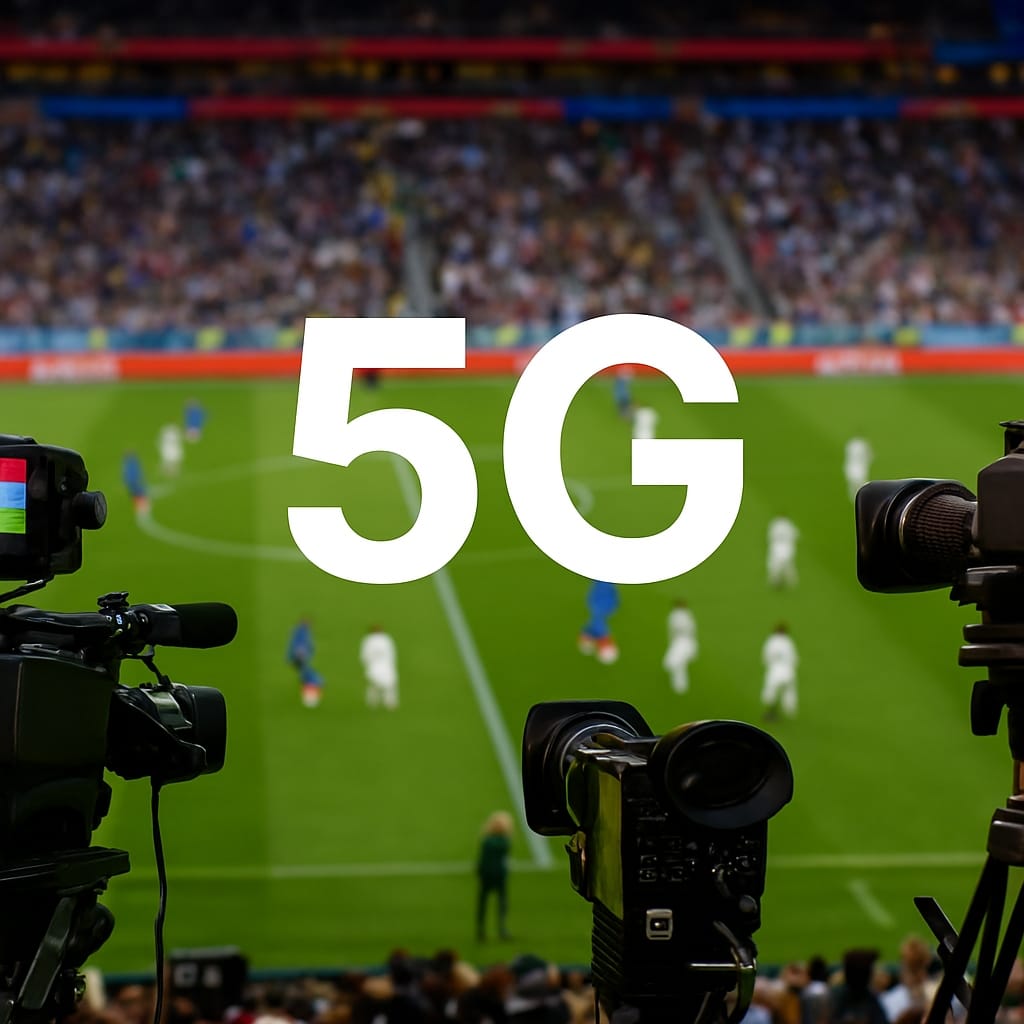 5G Advanced amplia eficiência das transmissões ao vivo